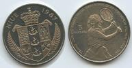Niue 5 Dollars G0290 - Seoul 1988 - 24th Olympic Games Tennis Steffi Graf -