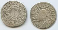 Brandenburg-Preußen 1/24 Taler (1⁄24 Thaler) 1657 Halberstadt H1208 - Friedrich Wilhelm 1640-1688 VF