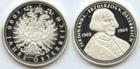 Silbermedaille nd. 1996 GY550 - Großherzog Ferdinand I. 1503-1564 - 1000 Jahre Österreich Proof