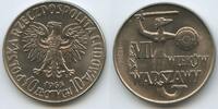 Polen 10 Zlotych Probe Trial Strike G8825 - 700th Anniversary of Warsaw Próba Poland Polskich -