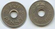Fidschi-inseln Fiji One Penny (1 Penny) G7532 - Queen Elisabeth II. 1952-2022 Fiji -
