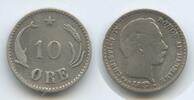 Dänemark 10 Öre (10 Øre) Silber M#6354 - Christian IX. 1863-1906 Denmark -