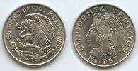 Mexiko 50 Centavos G7985 - King Cuauhtemoc Estados Unidos Mexicanos Mexico -