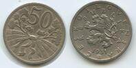 Tschechoslowakei 50 Haleru (50 Haléřů) G15878 - Czechoslovakia Czechoslovak Republic -