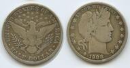 Vereinigten Staaten von Amerika One Barber Half Dollar H0143 - USA United States -