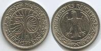 Deutsches Reich 50 Reichspfennig G10094 - SEHR RAR Germany Weimar Republic -