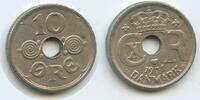 Dänemark 10 Öre (10 Øre) G16539 - Christian X. 1912-1947 Denmark -