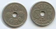 Dänemark 10 Öre (10 Øre) G16540 - Christian X. 1912-1947 Denmark -
