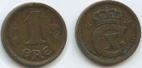 Dänemark 1 Öre (1 Øre) G16550 - Christian X. 1912-1947 Denmark -