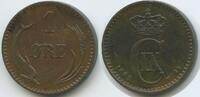 Dänemark 1 Öre Silber (1 Øre) G16554 - Christian IX.1863-1906 Denmark -