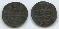 Sachsen-Hildburghausen 1 Heller G14323 - Ernst Friedrich III. Karl 1745-1780 -