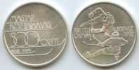 Ungarn Magyar Köztársaság 500 Forint Silber GS1086 - Olympia Albertville 1992 Winter Olympics Hockey Hungary -