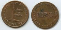 Deutschland Bundesrepublik Baden-Württemberg Medaille M#7466 - Südwestrundfunk Stuttgart SDR Fernsehturm Eröffnung 1956 -
