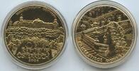 Österreich 10 Euro Silber vergoldet M#5049 - Benediktinerstift Göttweig Kaiserstiege Carolus VI. Austria -