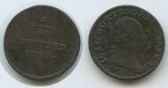 RDR Österreich ¼ Kreuzer 1781 A Wien G5079 - Joseph II. 1764-1790 Vienna Austria F