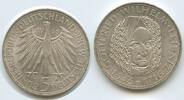 Deutschland Bundesrepublik 5 Mark Silber S0429 - Gottfried Wilhelm Leibnitz Germany -