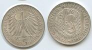 Deutschland Bundesrepublik 5 Mark Silber S0430 - Gottfried Wilhelm Leibnitz Germany -