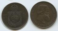 Brasilien 20 Reis 1869 G2636 - Pedro II. 1868-1870 Brazil Brésil VF