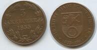 Deutschland Bundesrepublik Baden-Württemberg 3 Kreuzer 1833 Medaille G13708 - 150 Jahre Stadt Schwetzingen 1833-1983 -