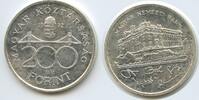 Ungarn Magyar Köztársaság 200 Forint Silber H0647 - Magyar Nemzeti Bank -