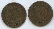 Frankreich 10 Centimes G9117 - RAR Ceres France -