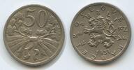 Tschechoslowakei 50 Haleru (50 Haléřů) G15864 - Czechoslovakia Czechoslovak Republic -