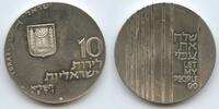 Israel 10 Lirot Silber G3073 - Let me people go -
