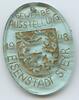 Österreich Oberösterreich Glasmedaille G13204 - Gewerbeaustellung Eisenstadt Steyr -