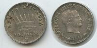 Italien-Königreich (unter Napoleon) 10 Soldi Silber M#6368 - RAR Napoleon I. 1804-1814 SEHR RAR Italy Napoleonic Kingdom -
