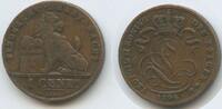 Belgien 1 Centime G9038 - Leopold II.1865-1909 Belgium Belgie -