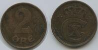 Dänemark 2 Öre (2 Øre) G7414 - Christian X. 1912-1947 Denmark -
