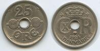 Dänemark 25 Öre (25 Øre) G8745 - Christian X.1912-1947 Denmark -