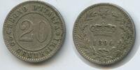 Italien Königreich 20 Centesimi G3592 - Umberto I. 1878-1900 Italy -