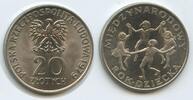 Polen 20 Zlotych (20 Złotych) G8762 - International Year of the Child Poland -