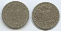 Deutsches Reich Kaiserreich 10 Pfennig G10216 - Wilhelm II. 1888-1918 Germany Empire -
