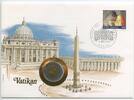 Vatikan Italien-Kirchenstaat 500 Lire im Numisbrief 1991 GN687 - Papst Johannes Paul II. 1978-2005 Vatican City -