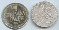 Deutschland Medaille AOK Trimmtaler PA372 - König August der Starke von Sachsen u. Polen -
