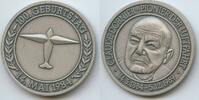 Deutschland Bronzemedaille versilbert PA377 - 100 Geburtstag Claude Dornier - Pionier der Luftfahrt 1884-1969 -