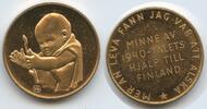 Finnland Medaille Ståls penning G13414 - Charity medal - Minne av 1940-talets hjälp till Finland -
