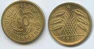 Deutsches Reich Weimar 50 Rentenpfennig G4645 - Germany Weimar Republic -