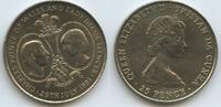 Ascension Island 25 Pence G0203 - Royal Wedding 1981 – Wedding of Prince Charles and Lady Diana -
