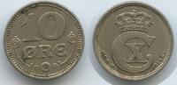 Dänemark 10 Öre (10 Øre) G2439 - Denmark Christian X.1912-1947 -