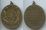 Deutsches Reich Weimar Sachsen Bronzemedaille GY686 - Zur Weihe des Gemeindehauses der Bethlehems-Gemeinde zu Leipzig -