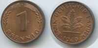 Deutschland Bundesrepublik 1 Pfennig S0202 - Bank deutscher Länder BDL BRD Germany -
