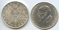 Österreich 2 Schilling (Doppelschilling) G5910 - Dr. Theodor Billroth Chirurgie Surgeon Austria -