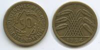 Deutsches Reich Weimar 50 Rentenpfennig G4688 - Germany Weimar Republic RAR -