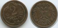 Österreich Kaiserreich 2 Heller G14991 - Franz Joseph I. 1848-1916 Austria -