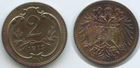 Österreich Kaiserreich 2 Heller G14984 - Franz Joseph I. 1848-1916 Austria -