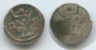RDR Böhmen Kuttenberg Österreich Einseitiger Heller (Schwarzpfennig) G5201 - Ludwig I. (II.) Jagello 1516-1526 -