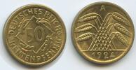 Deutsches Reich Weimar 50 Rentenpfennig G4628 - Germany Weimar Republic -